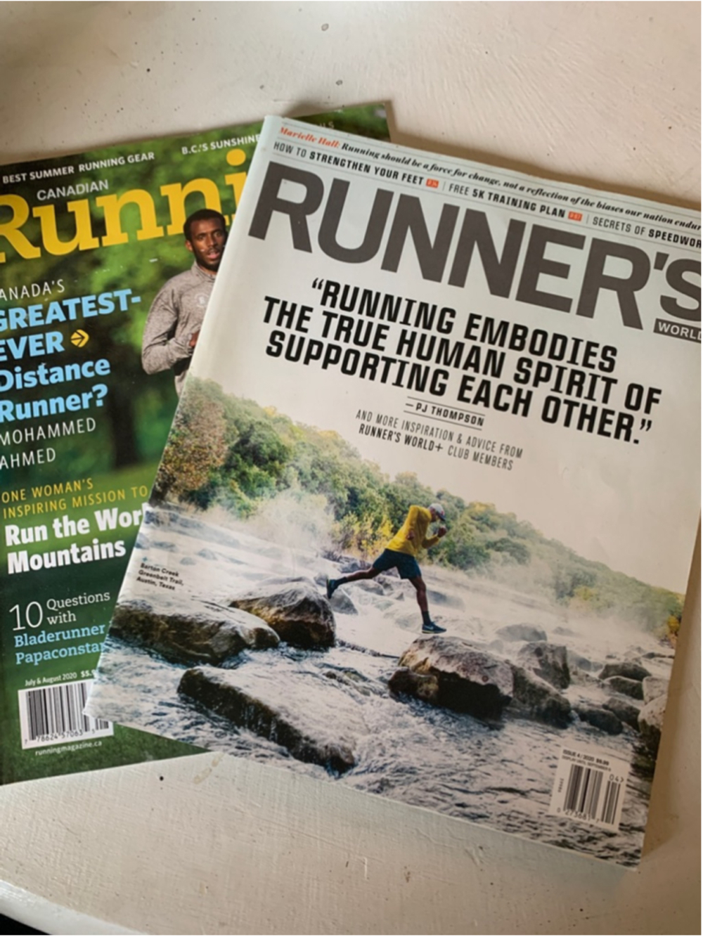 🔒 10 items for $20 - Canadian running and Runner's World Magazines